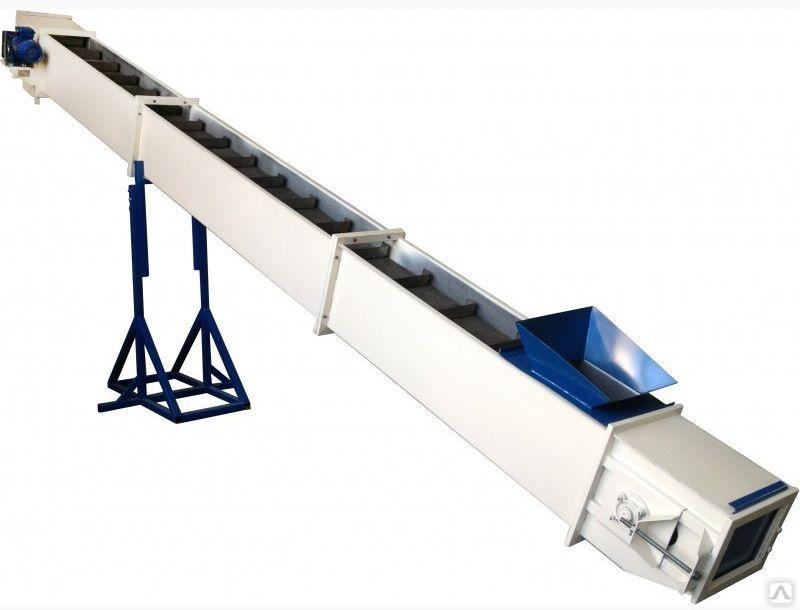 Ленточно-скребковый конвейер