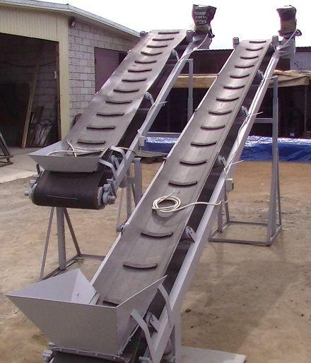 Ленточный конвейер для угля